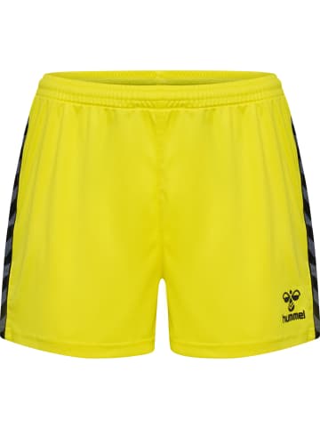 Hummel Hummel Kurze Hose Hmlauthentic Multisport Damen Atmungsaktiv Feuchtigkeitsabsorbierenden in BLAZING YELLOW