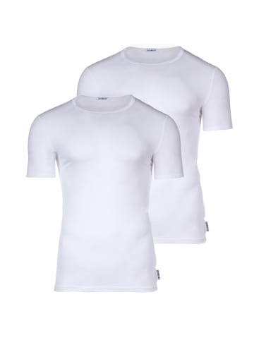Bikkembergs T-Shirt 2er Pack in Weiß
