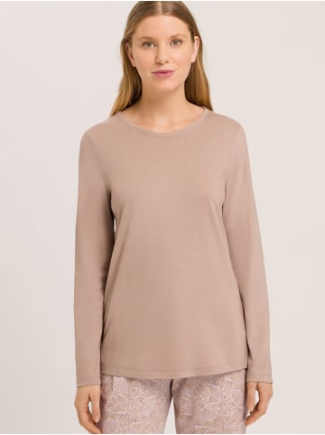 Hanro Longsleeve Sleep & Lounge in mocha