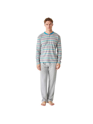 J and J Brothers Schlafanzug in Gray