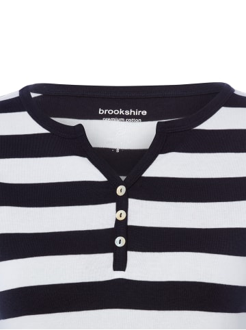 brookshire T-Shirt in schwarz weiß - 0012