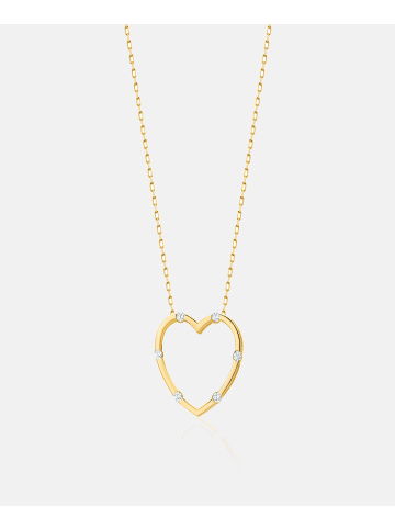 Diamant L'éternel Halskette aus 585 Gelbgold