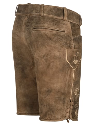 Stockerpoint Lederhose Siegbert in Walnuss
