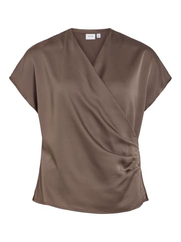Vila Oberteil mit kurzen Ärmeln in Falcon