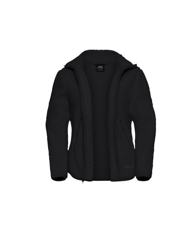 Jack Wolfskin Fleecejacke in schwarz