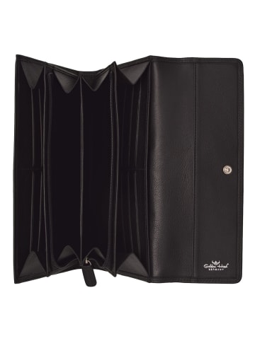 Golden Head Polo Geldbörse RFID Leder 19,5 cm schwarz