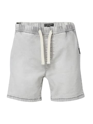 KOROSHI Jogger bermuda strick denim. in grau