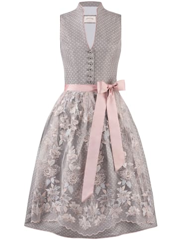 Stockerpoint Midi Dirndl "Madlenka" in grau