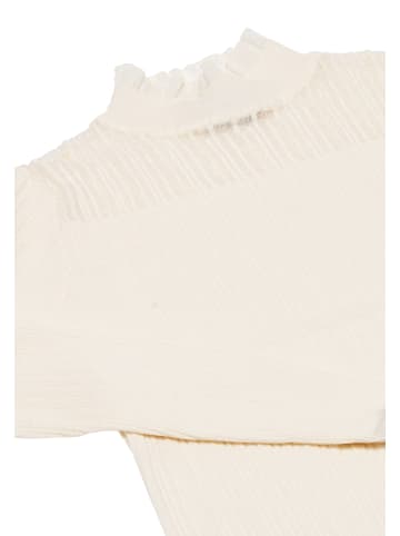 faina Women Sweater in Wollweiss