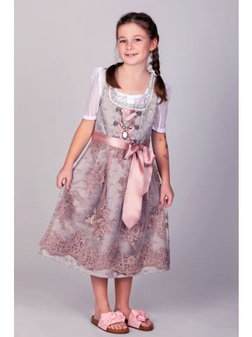 Edelnice Midi Dirndl 2-teilig Aurelie in rose