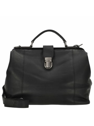The Chesterfield Brand Shaun - Umhängetasche Leder 32 cm (black) in schwarz