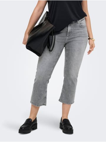 ONLY Carmakoma Flared fit jeans in Medium Grey Denim