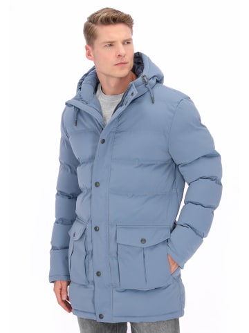 DreiMaster Vintage Men Coat in denim blue