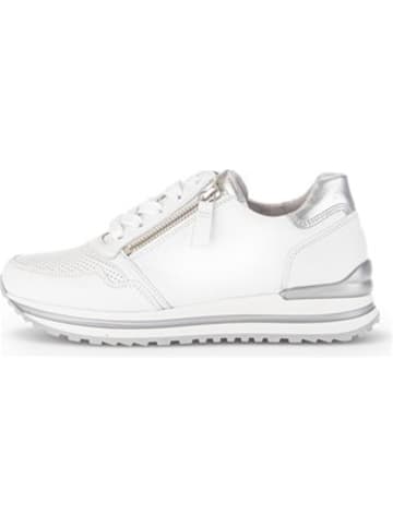 Gabor Komfort Schnürschuh in weiß