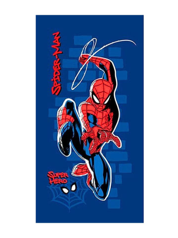 Spiderman Strand-/Badetuch Spider-Man - (L) 140 cm x (B) 70 cm in Blau