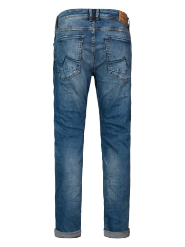 Petrol Industries Regular Tapered Fit Jeans Russel in Blau