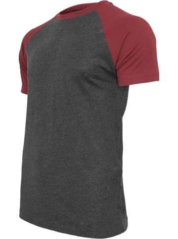 Urban Classics Urban Classics T-Shirts in cha/burgundy