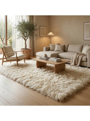 Natur-Teppich Flokati Supreme in creme