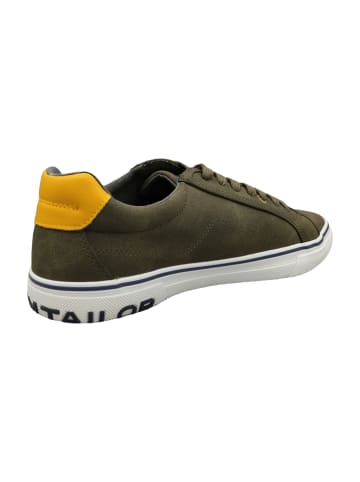 Tom Tailor Sportliche Schnürschuhe in Grün