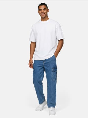 Tazzio Cargo Jeans "A112" - Regular Fit - in Blau