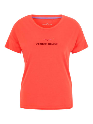 Venice Beach T-Shirt VB Summer in sunset orange