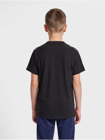 Hummel T-Shirt Hmlcima Kinder in BLACK MELANGE