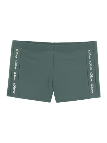 S. Oliver Boxer-Badehose in petrol