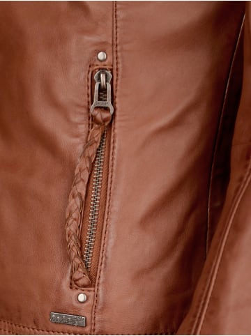 Maze Lederjacke Brightwater in cognac