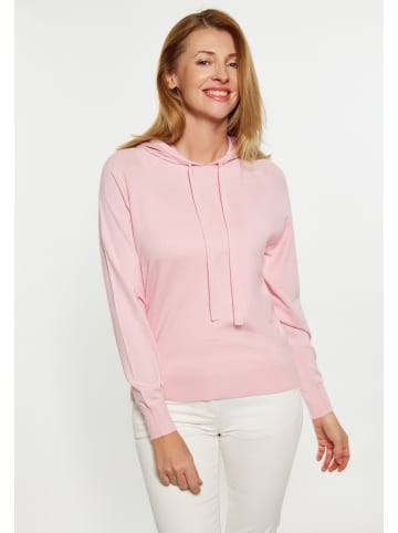 usha BLUE LABEL Damen Hoodie in HELLROSA