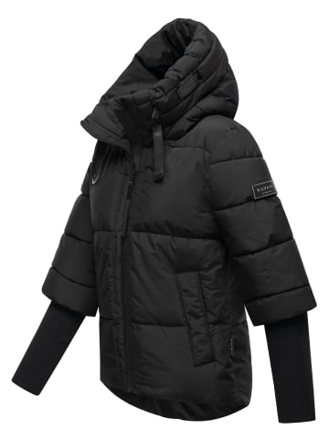 Navahoo Steppjacke Lotusherz XIV in Black