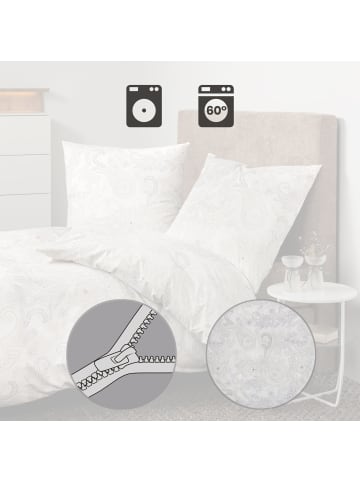 Janine Soft-Flanell Bettwäsche in beige