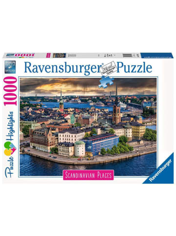 Ravensburger Puzzle 1.000 Teile Stockholm, Schweden 14-99 Jahre in bunt