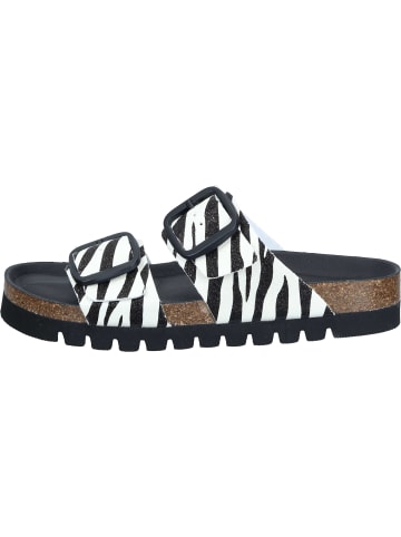 Dr. BRINKMANN Klassische Pantoletten in zebra