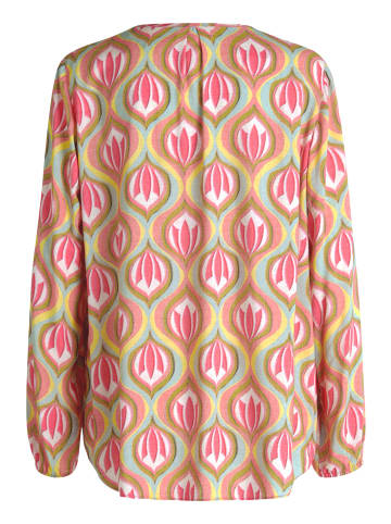 CARTOON Casual-Bluse mit Muster in Pink/Green