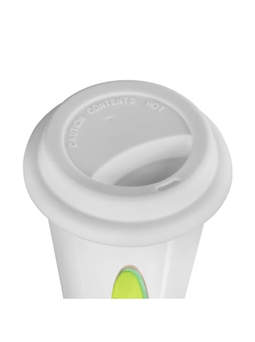 Mr. & Mrs. Panda Thermobecher Avocado Pfeifen mit Spruch in Weiß