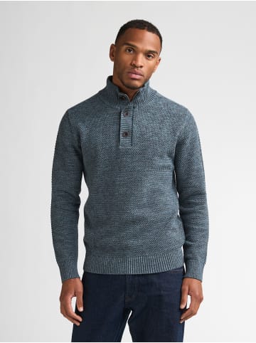 Petrol Industries Melierter Strickpullover millfield in Blau