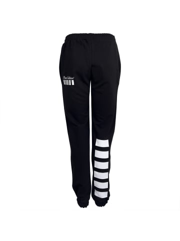 Roberto Geissini Stripe Jogginghose Schwarz Weiß