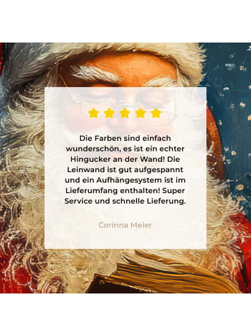 MuchoWow Leinwand Bilder Bordeaux