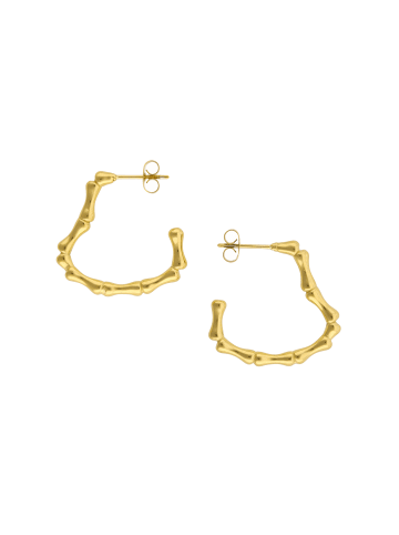 IZIA Women Stud Earrings in Gold