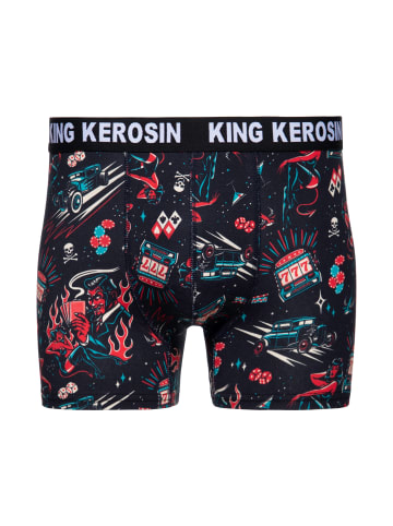 King Kerosin King Kerosin Boxershorts Rockabilly Devil in schwarz