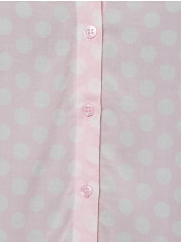 More & More Bluse in rosa weiß