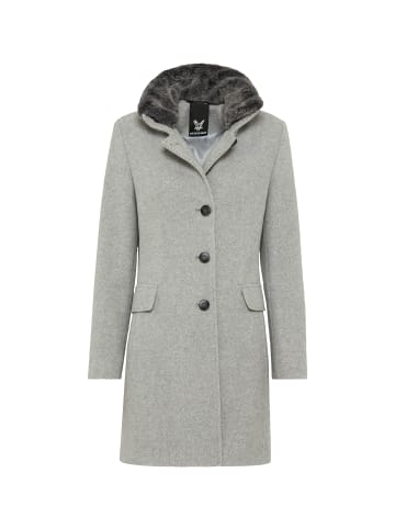 Fuchs Schmitt Wollkurzmantel in Hellgrau