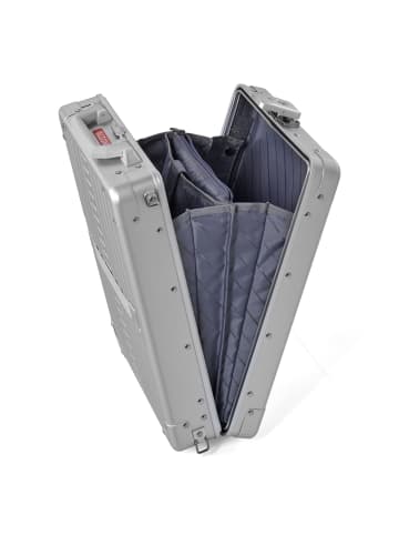 Aleon Verical Laptop Case Aktenkoffer 42 cm Laptopfach platinum