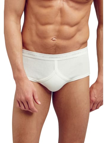 Jockey Slip Classic Cotton Rib Y-Front Sport in Weiß