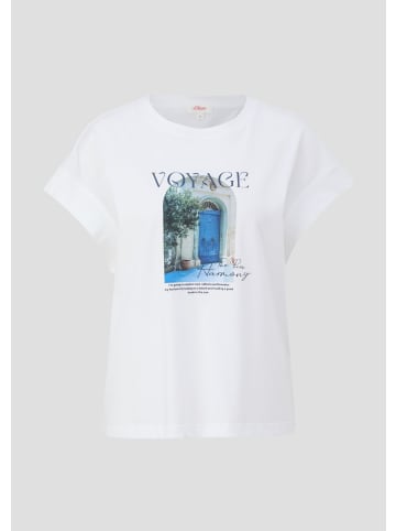 s.Oliver T-Shirt in 01E0_weiß