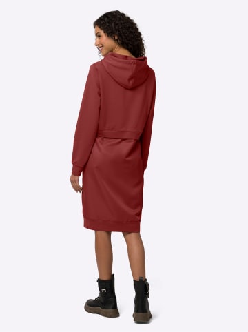Heine Shirtkleid in dunkelrot