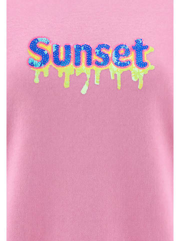 IZIA Women Sweatshirt in Pink
