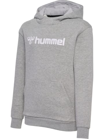 Hummel Kinder Sweatshirt "Hmlmover Cotton Hoodie Kids" in Grau