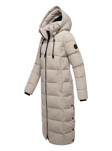 Marikoo Steppmantel Nadeshikoo XVI in Light Taupe