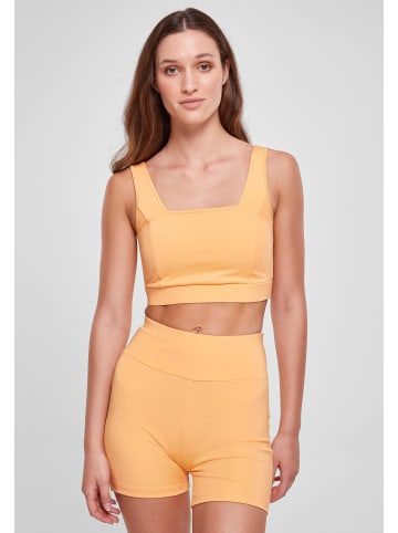 Urban Classics Urban Classics Damen Ladies Recycled Squared Sports Bra in paleorange